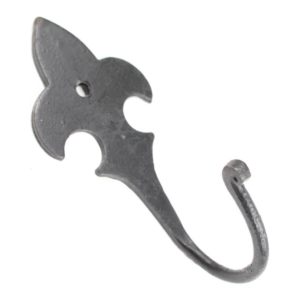 Coat hook "Fleur-de-lis" - Timeless Elegance in Wrought Iron