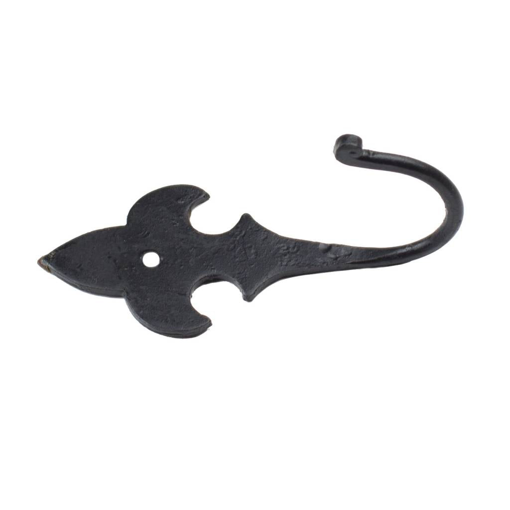 Coat hook "Fleur-de-lis" - Timeless Elegance in Wrought Iron