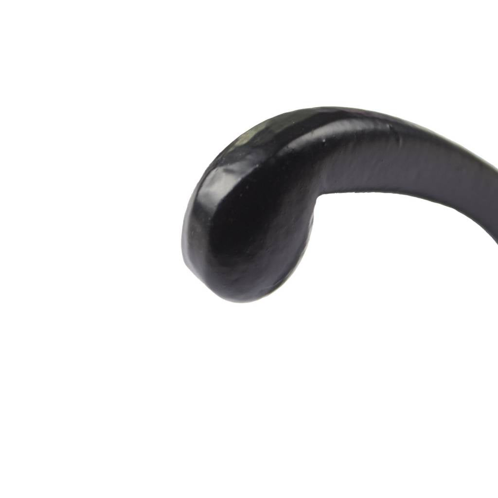 Cast Iron Coat Hook Duo Black - Practical and Elegant