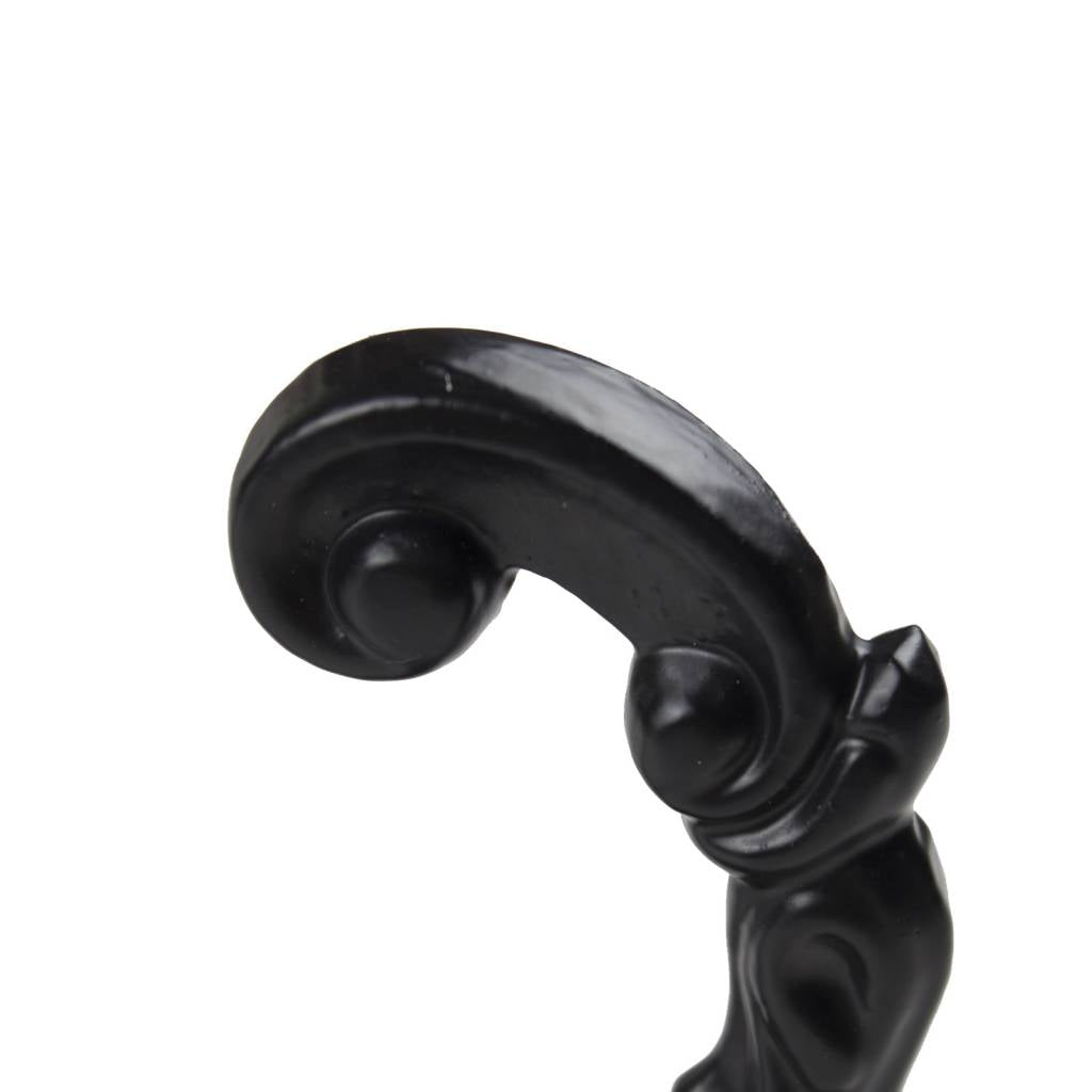 Coat Hook "Ivy" Black - Graceful and Durable