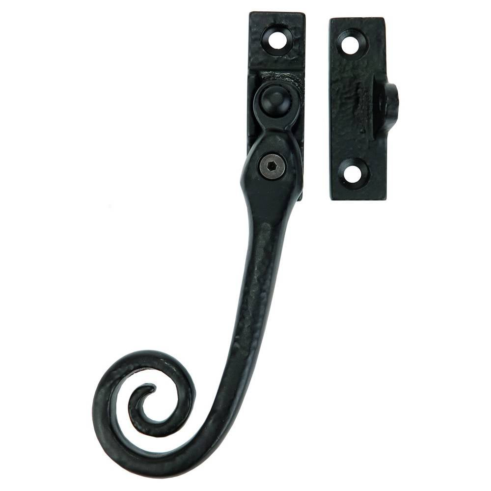 Window fastener curl - left