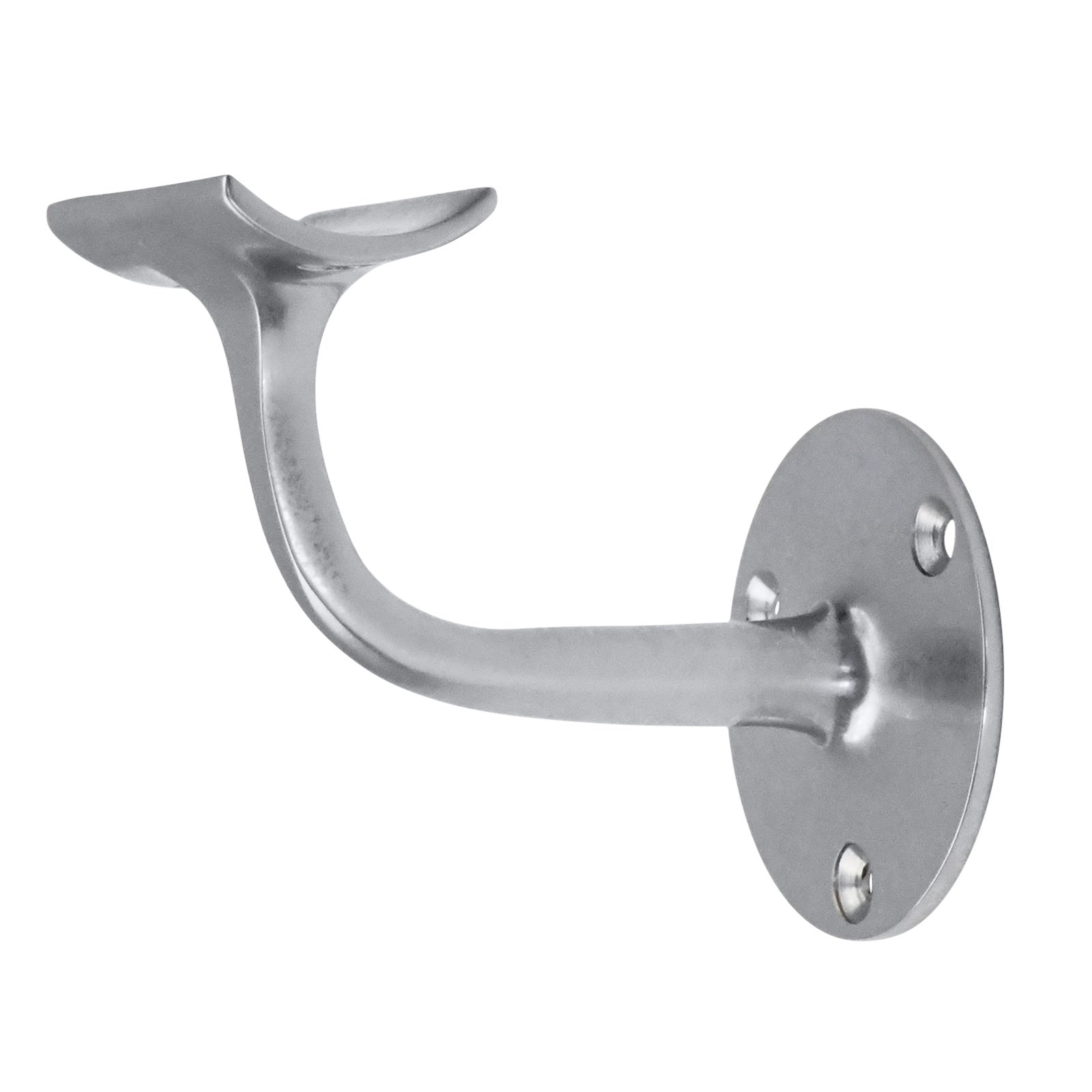 Stair railing holder 70mm hollow saddle - Nickel