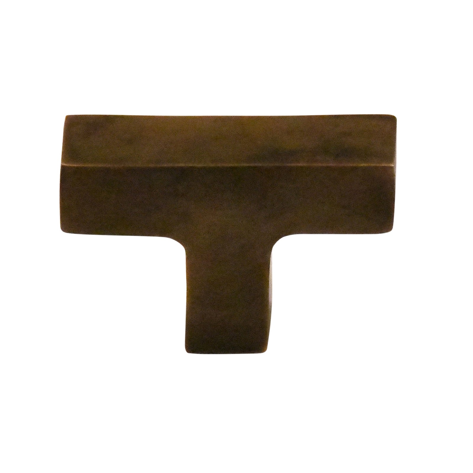 Furniture knob-T 54 mm - Antique brass