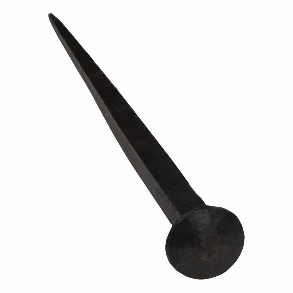 Hand forged thick nail 350 mm