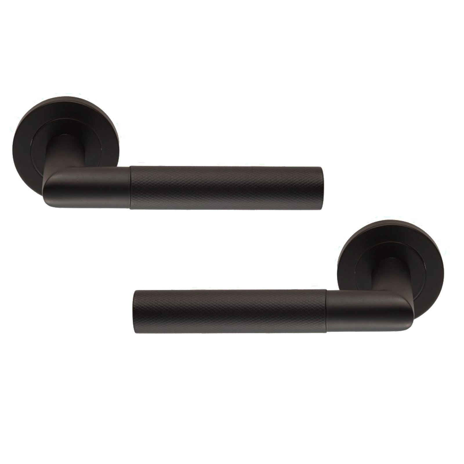 "Steelworx Crown Knurled" Door Handle Series - Durable and Stylish