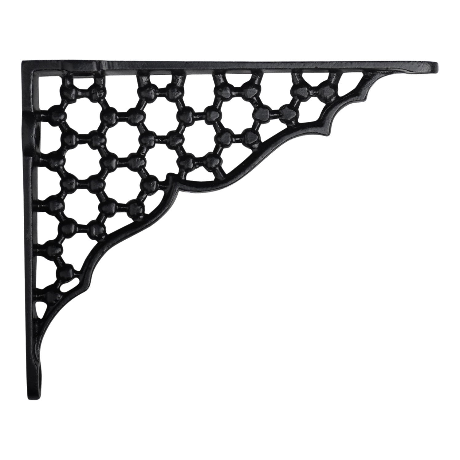 Shelf support "Honeycomb" - Detailed support for book and CD racks