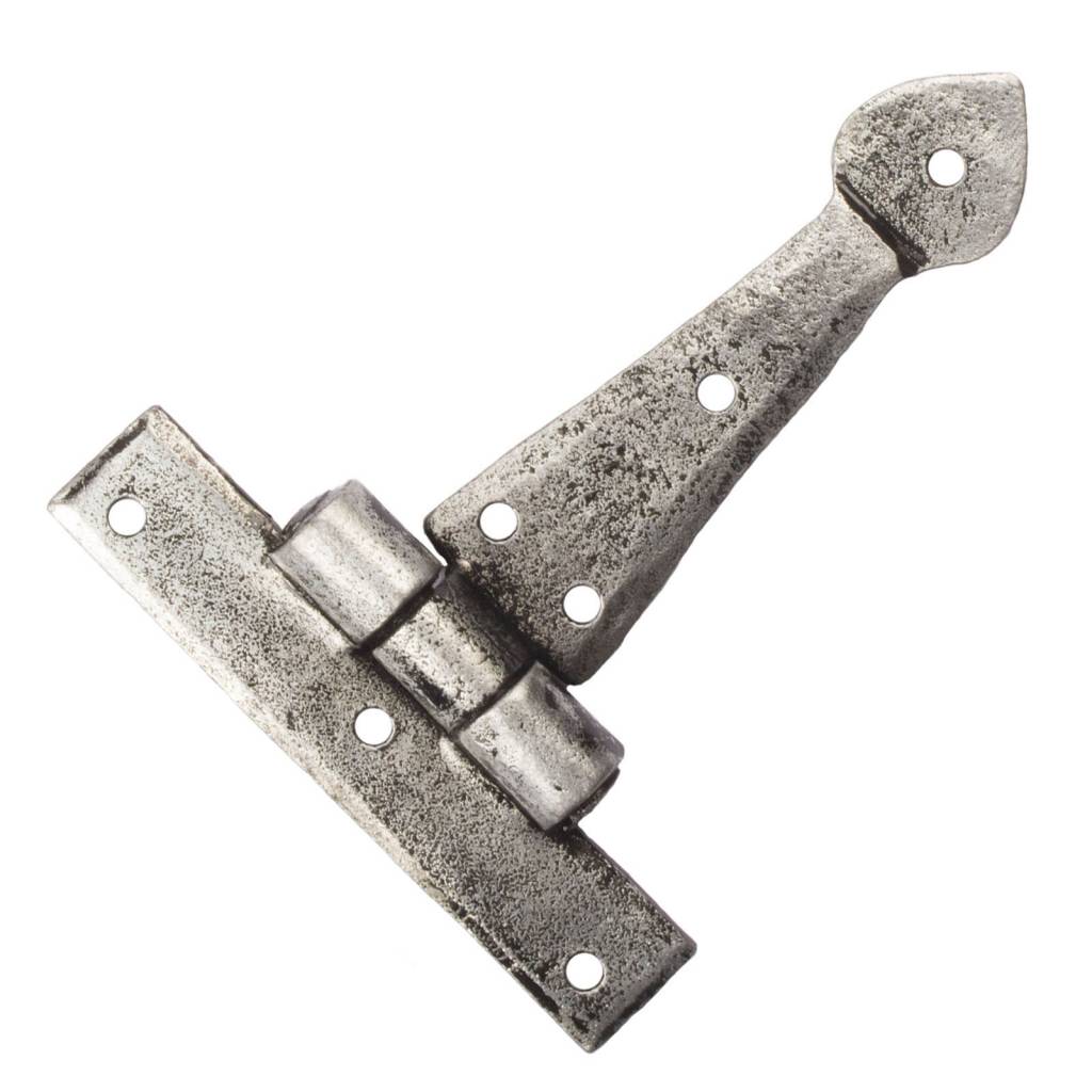 Traditional Wrought Iron Hinge - Craftsmanship and Robustness