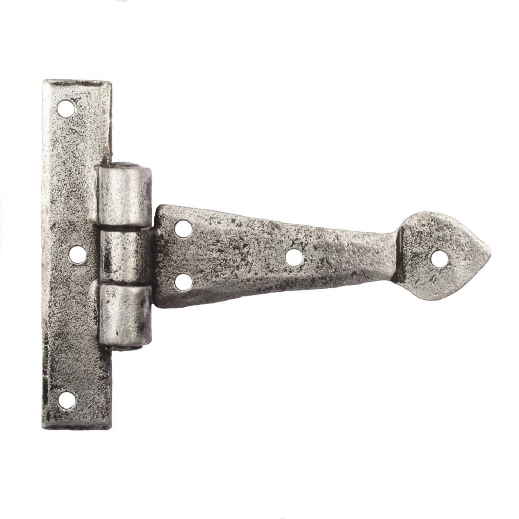 Traditional Wrought Iron Hinge - Craftsmanship and Robustness