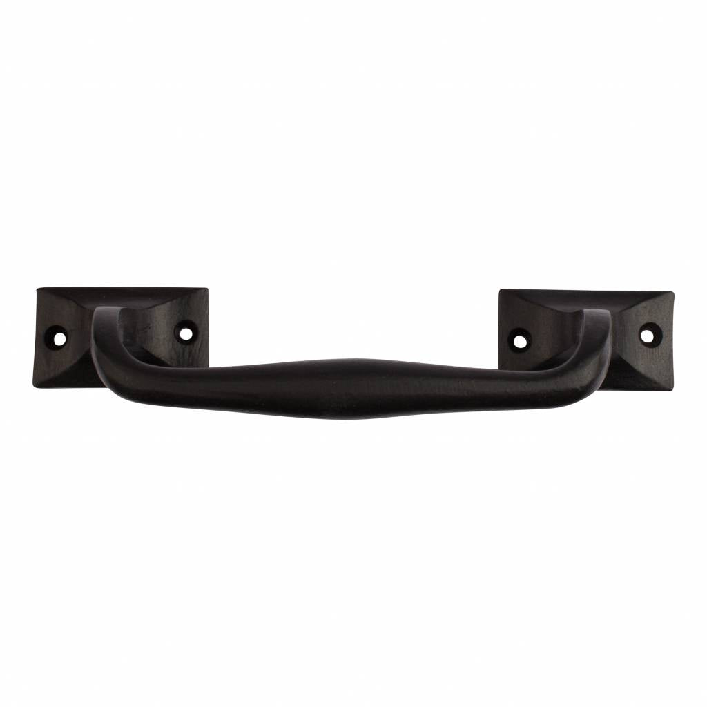 Handle painted black Rectangle 20cm