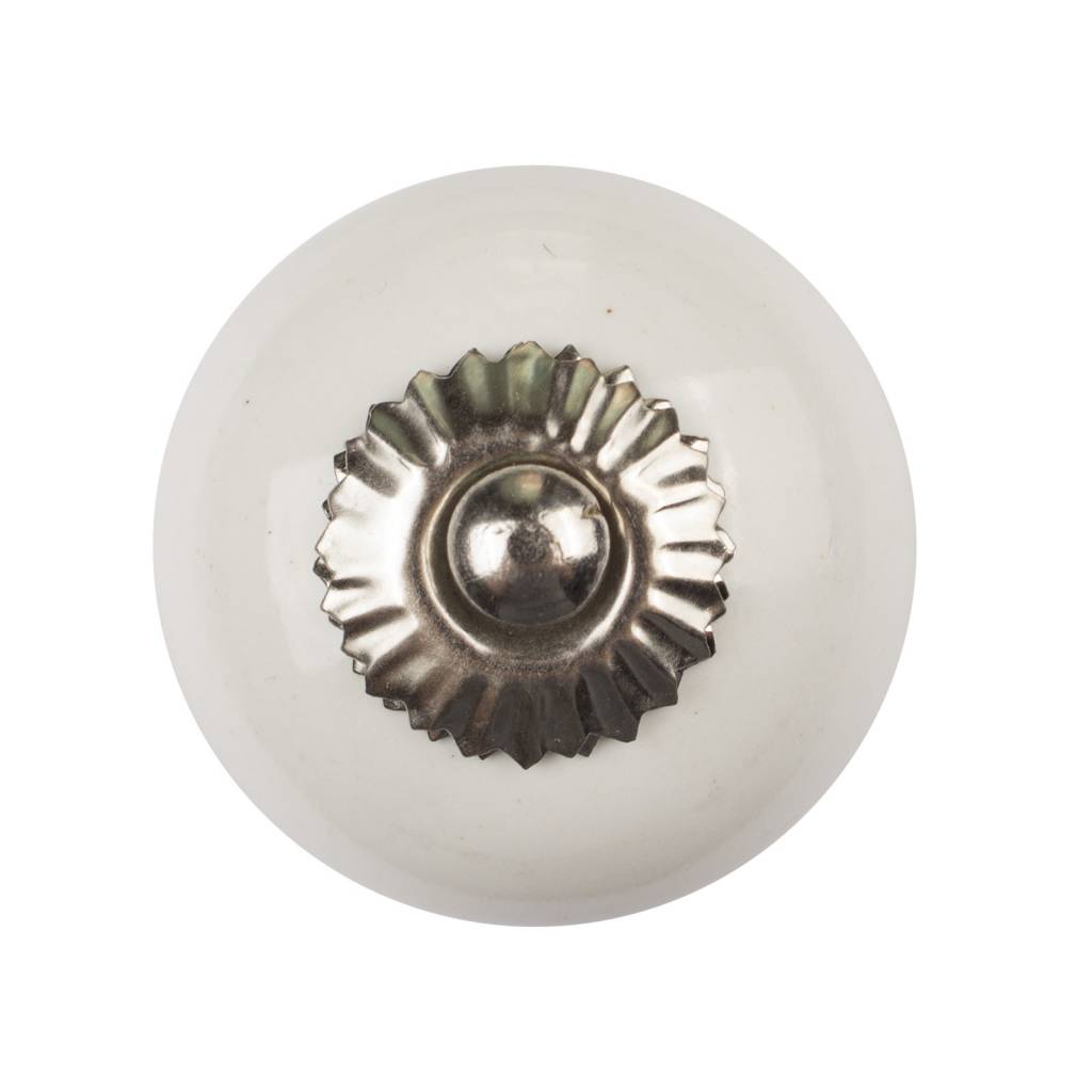 Furniture knob 40mm white