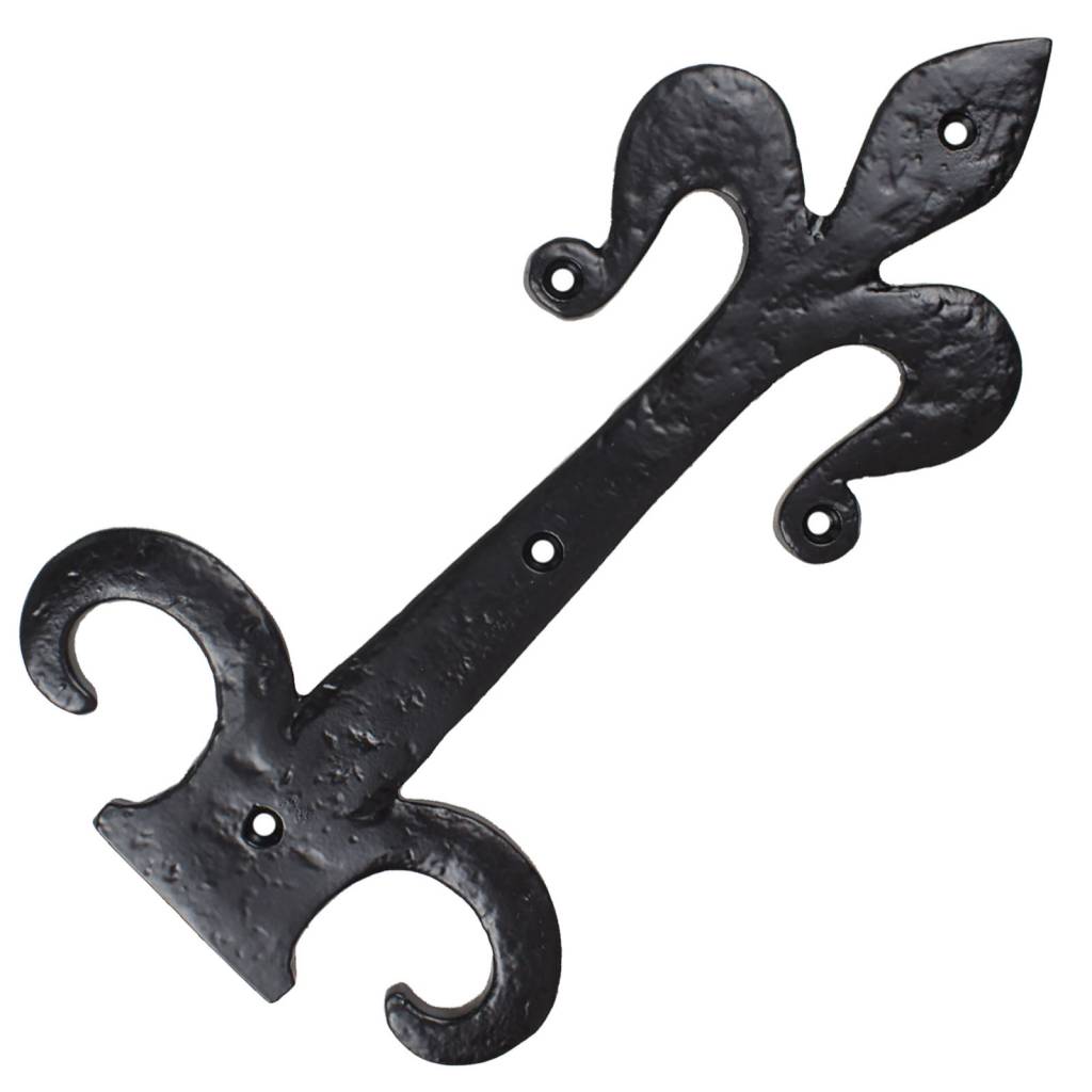 Decorative hinge fleur-de-lis 285mm