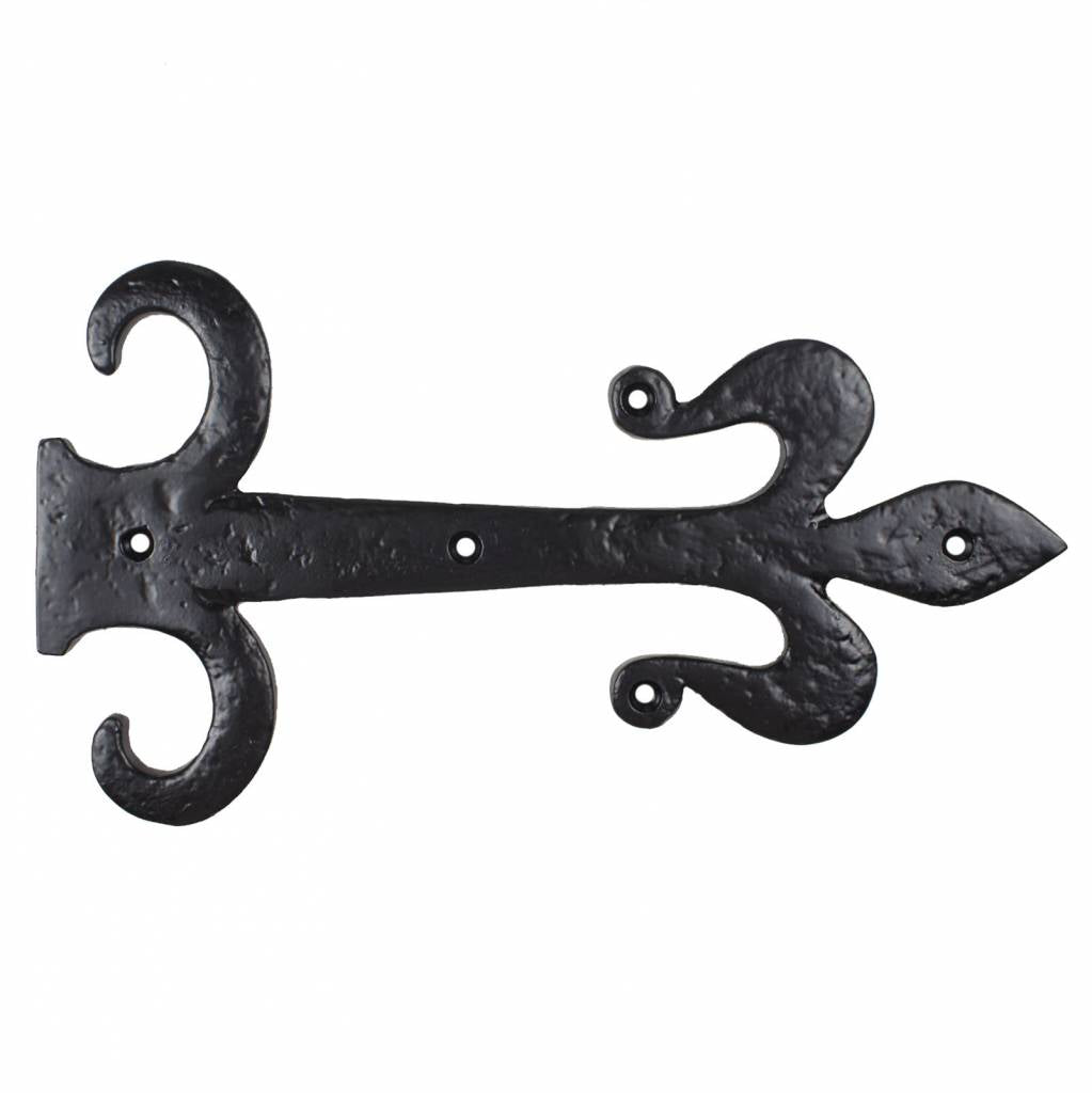 Decorative hinge fleur-de-lis 285mm