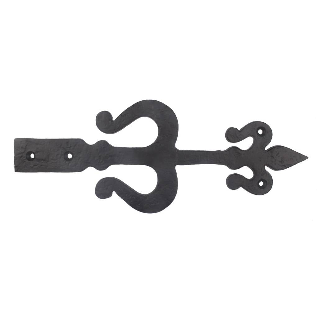 Cast iron decorative hinge 280 x 106 mm