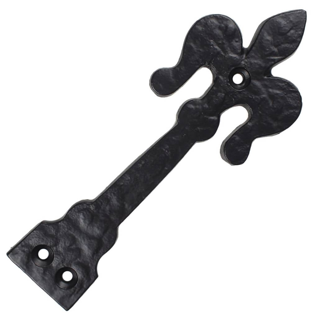 Decorative hinge fleur-de-lis 140mm