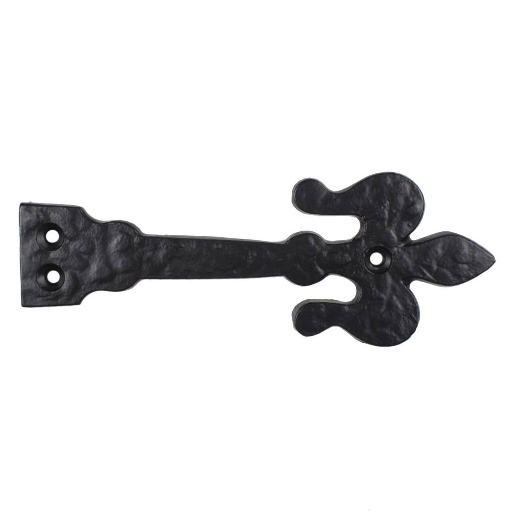 Decorative hinge fleur-de-lis 140mm