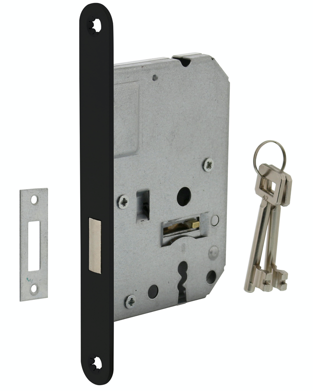 Keyboard cabinet lock with 2 keys