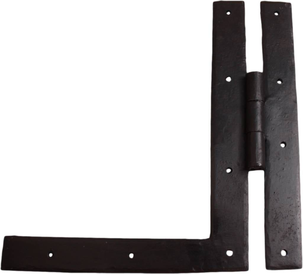 HL hinges, painted black