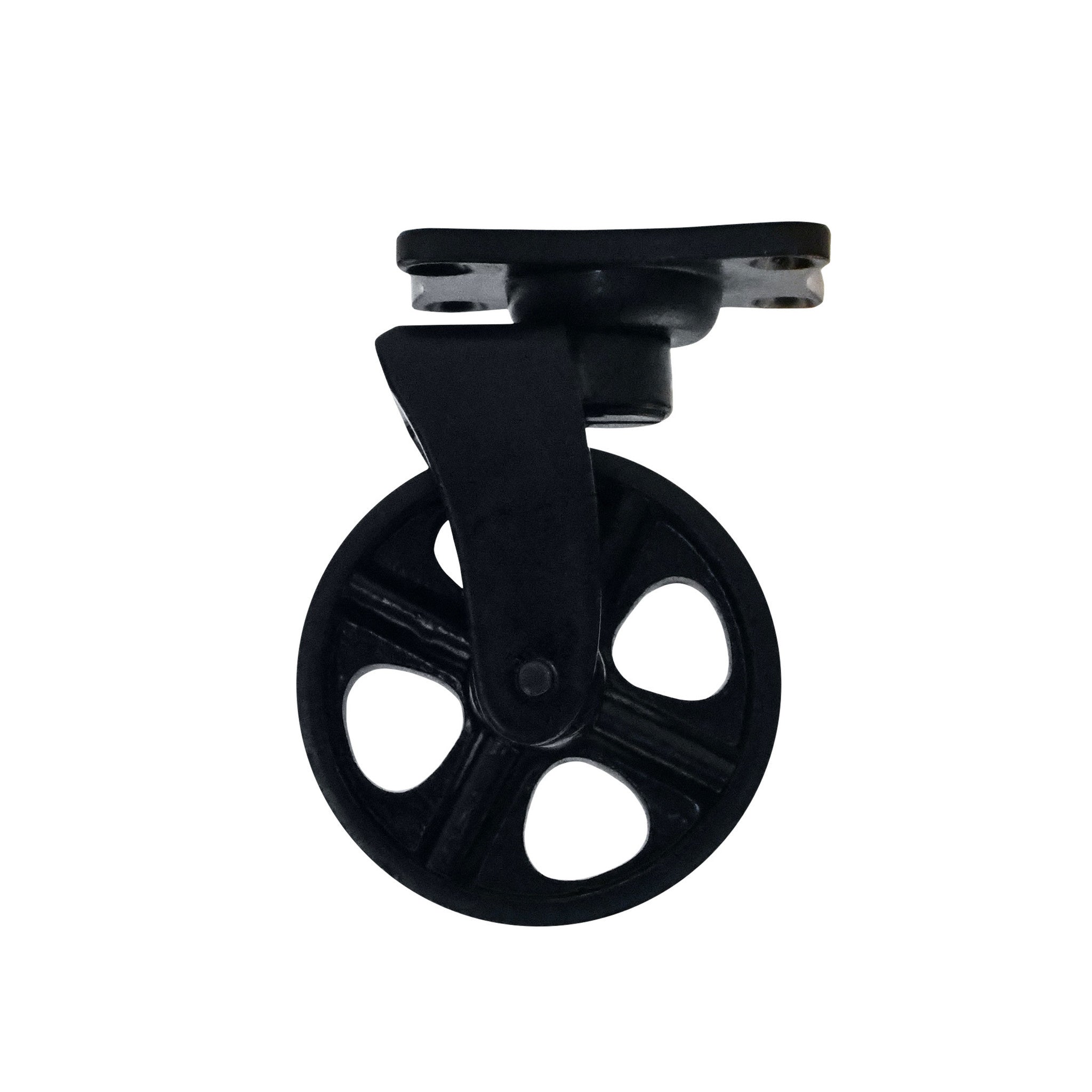 Industrial wheel - black lacquered - small