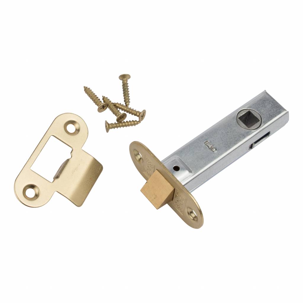 Simple barrel lock 79mm brass