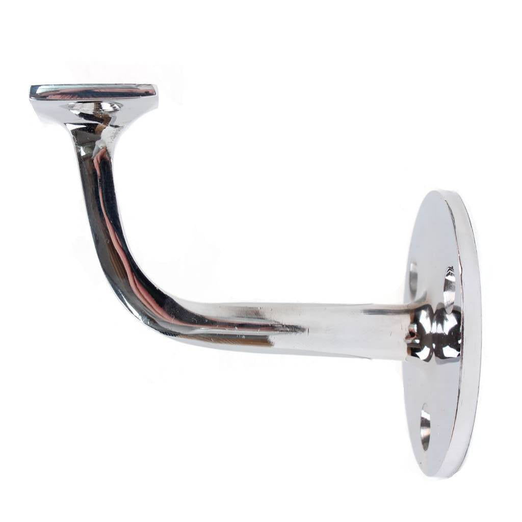 Handrail holder nickel 68mm flat saddle